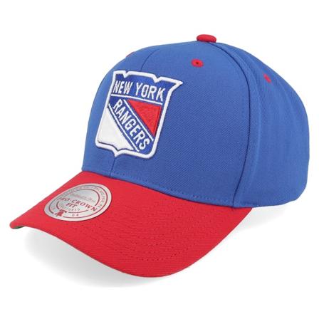 Mitchell & Ness - NHL Blau adjustable Cap - New York Rangers All In 2.0 Pro Black/Red Adjustable @ Hatstore