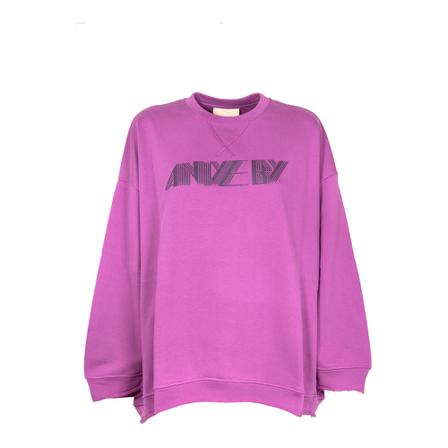 Aniye By - Hoodies - Lila - Dam - Storlek: M, Dam, Storlek: M