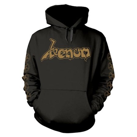 Venom Unisex Vuxen Logotyp Hoodie L Svart/Guld