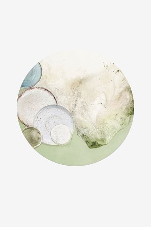 Malerifabrikken - Taulu The Art of taste 4 - Vihreä - Taulut - - Homeroom