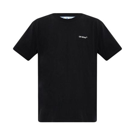 Off White T-Shirts Sort, Herre, Størrelse: XL