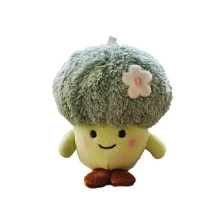 1 stk Farm Vegetabilsk Blødt Plys Legetøj Grønt Løg Blomkål Majs Plys Pendant Kål Dukke Børn Voksen Plys Dukke Legetøj Julegave brocoli