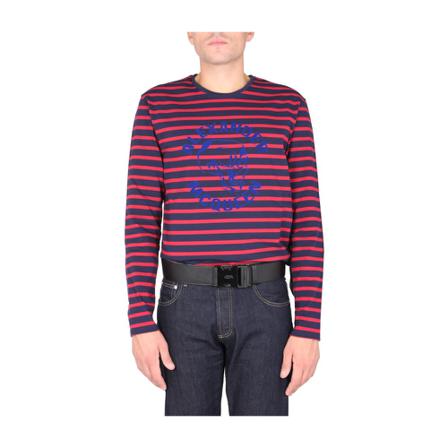 Alexander McQueen Long Sleeve Tops Blå, Herre