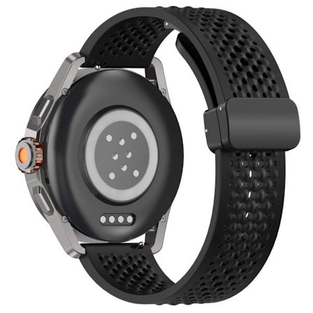 Xiaomi Watch S4 Sport / Redmi Watch 5 Active Silikonarmband 22mm Ersättningsarmband med vikbart spänne - Svart