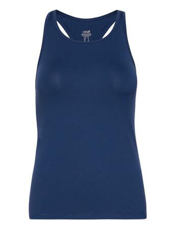 Essential Racerback T-shirts & Tops Sleeveless Sininen Casall