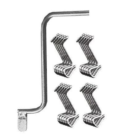 Hegns Trådstrammer Værktøj 20X Trådstrammere med Håndtag Metal Strækker Reparationsforsyninger til Udendørs