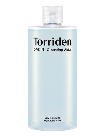 Torriden Dive-In Low Molecular Hyaluronic Acid Cleansing Water - Nude - 400 ML