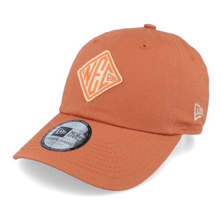 New Era - Oranje unconstructed Cap - 9TWENTY Orange Dad Cap @ Hatstore