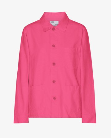 Organic Workwear Jacket - Bubblegum Pink M