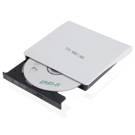DVD-brænder - TD - Universel - USB 3.0 - Hvid - 8X CD/DVD