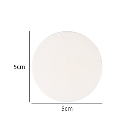 5x Silikone Dørstopper Stum Dørhåndtag Stødfanger Tyk Elastisk Vægbeskyttelsespude