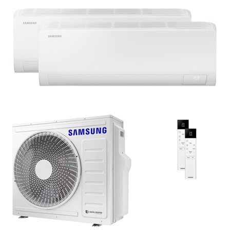 Condizionatore Samsung Cebu S2 dual split 9000+24000 BTU inverter A++ wifi unità esterna 8 kW