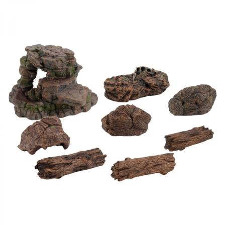 Simulering konstgjord sten Faux Fake Rock Prop Dinosaur Model
