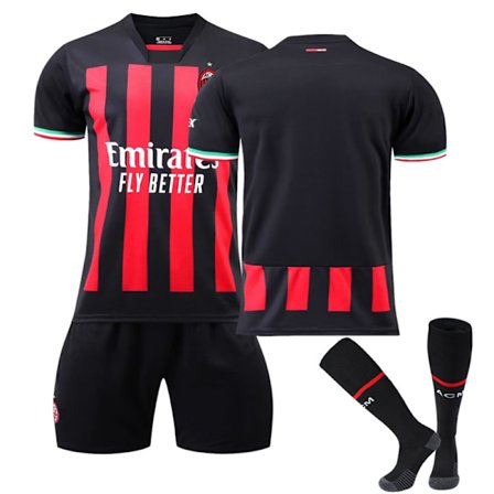 Ac Milan Home Soccer Jersey -harjoituspuku 22/23 Ibrahimovic -