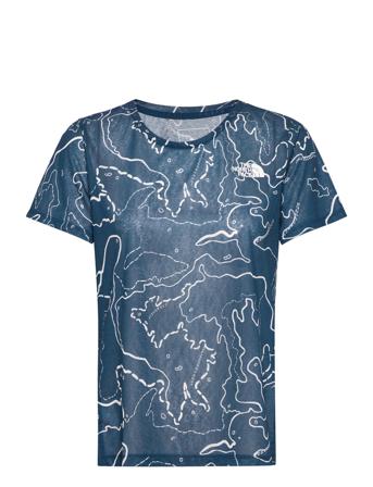 W Sunriser S/S T-shirt Top Multi/mønstret The North Face