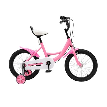 Barncykel, Justerbar Sits Höjd, Lättviktsdesign,Rosa