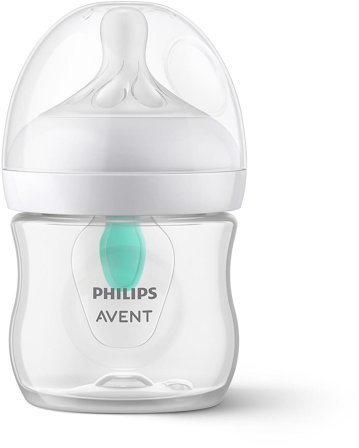Philips Avent Natural Response 1 Flaske 120 ml Flow 2, 0-3 m, Børn & Forældre, Sutteflasker & Tilbehør, Sutteflasker