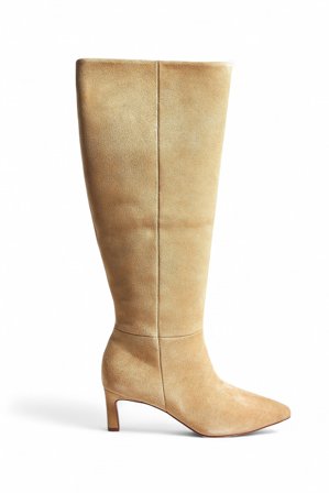 Premium Selection Bottes hautes en daim - Bottes & Bottines - Beige - EU 38