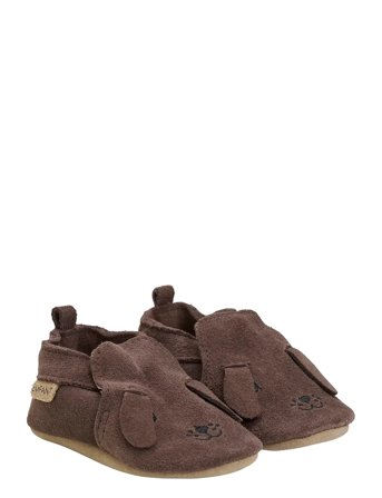 En Fant Slippers Suede Animal - Brown - 23