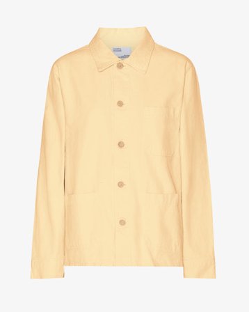 Organic Workwear Jacket - Soft Yellow - Female - XS