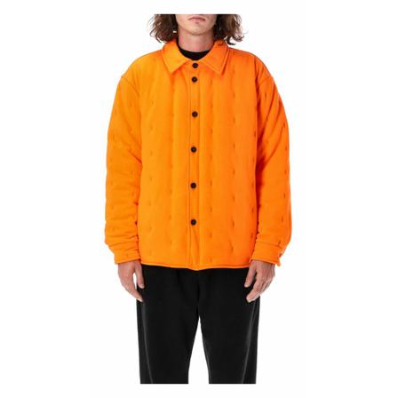 Msgm Tweed Jakke Orange, Herre, Størrelse: L