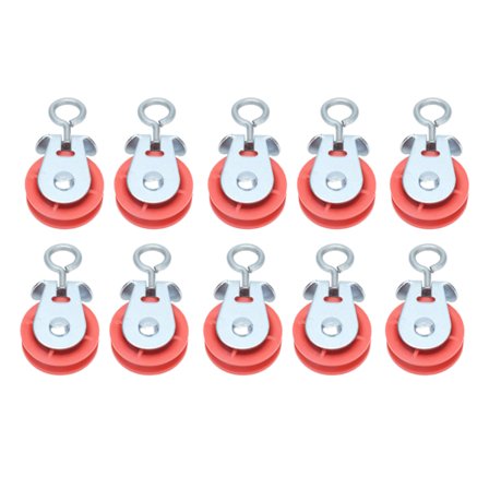 10 stk vannfaste faste trinser i metall for fjærkre i fjøs