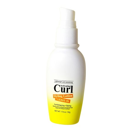 50g Fuktighetsgivende Serum for Krøller Naturlig Styling Hårserum Krøllaktiverende Styling Elastisk Serum Nærende Hårserum