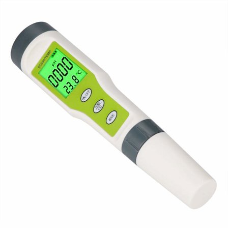 Digital TDS-vandkvalitetstester - PH, EC og termometer 3 i 1, 0-9999 ppm nøjagtighed, PPM-måler til test af drikkevand, caféer, svømmebassiner, A