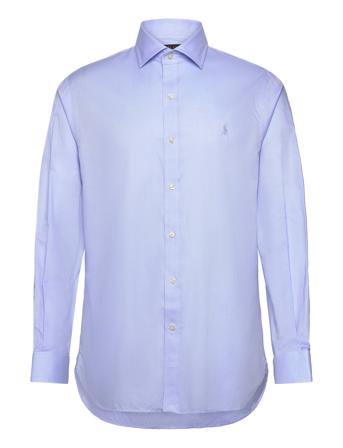 Regent Slim Fit Textured Shirt Polo Ralph Lauren Blue