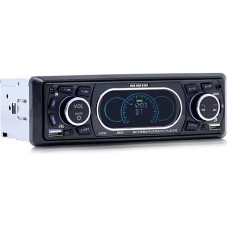 Autosoitin - TD - Stereo Bluetooth - USB/SD/AUX - Kaukosäädin - 4 äänilähtöä
