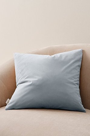 Jotex - Kissenhülle 50x50cm Blau - SAVANNAH - Kaufe Dekokissen und Kissenbezüge bei Jotex