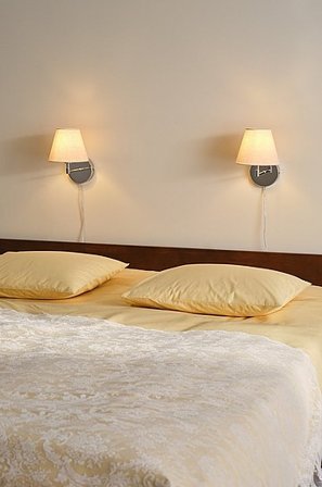 Jotex - LASSE verchromte Wandlampe im 2er-Pack Leinen beige/chrom - Kaufe Wandleuchten bei Jotex