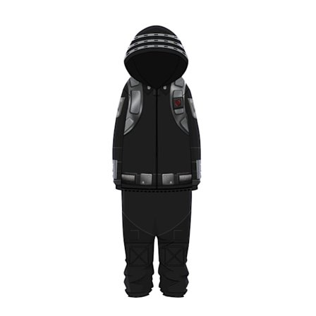 Nyhed 2025 My Hero Academia Anime Hættetrøje Pyjamas Cosplay Jumpsuit Natøj&Sort rustning&M