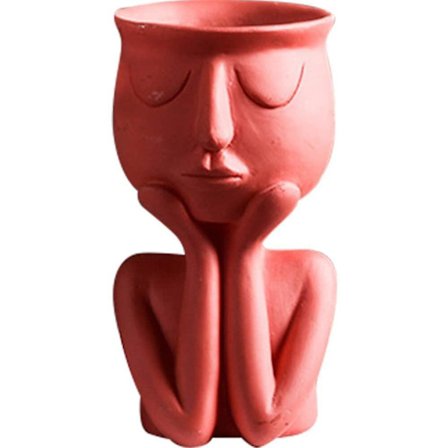 Blomsterpotter Sukkulenter Vase Gresk Statue Blomsterpotter Hjem Hagedekorasjon