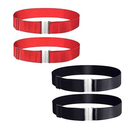 2 kpl Naisten Reisivyö Korkea Elastinen Säädettävä Iso Sukkavyö