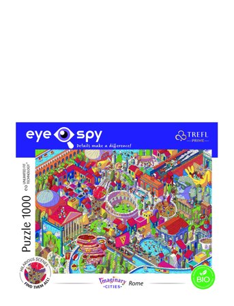 Trefl 1000 Bit Uft Eye-Spy Rome Toys Puzzles And Games Puzzles Classic Puzzles Multi/patterned Trefl