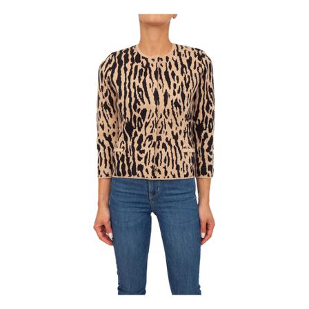 Twinset, Round-neck Knitwear Beige, Dames, Maat:L