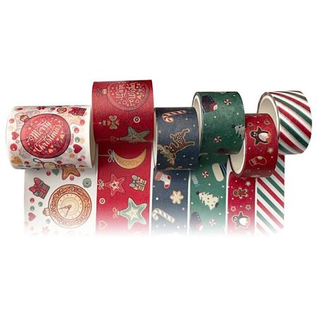 Julebåndssæt, julebånd, til bullet journal,