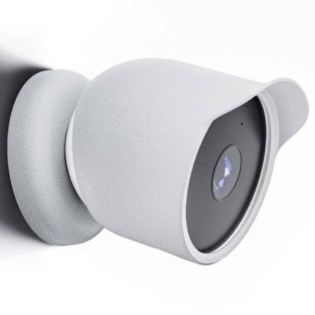 Beskyttende silikonetui til Google Nest Cam White