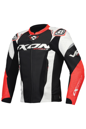 Ixon VORTEX 3 MC-Jacka Svart/Vit/Röd M