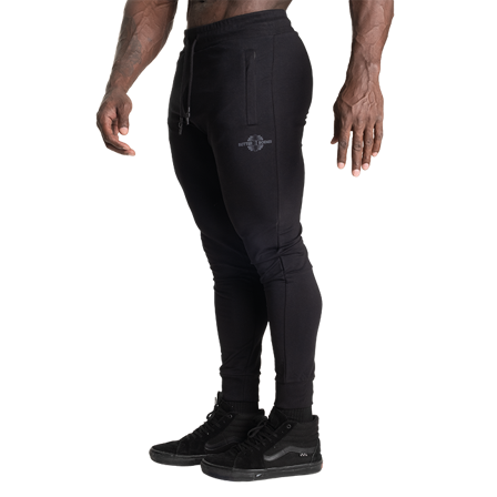 Træningsbukser Better Bodies Tapered Joggers V2, Sort - Bodyman.dk