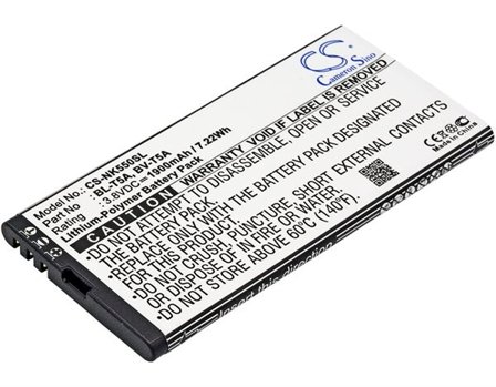 Batteri till SmartPhone, Mobil för Microsoft Lumia 550, RM-1127, Lumia 730 m.fl.