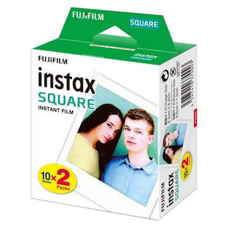 Fujifilm INSTAX SQUARE BIPACK direktfotopapper