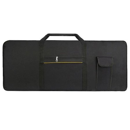 Kannettava 61 Koskettimen Sähköpiano Keyboard Gig Bag Kantolaukku Kotelo 600d Kotelo