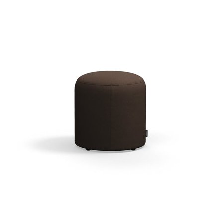 Puff VARIETY, tyg Blues CSII, mörkbrun