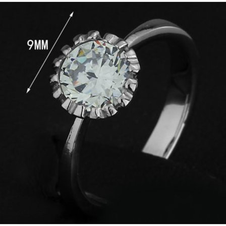 316L rostfritt stål Lady ring