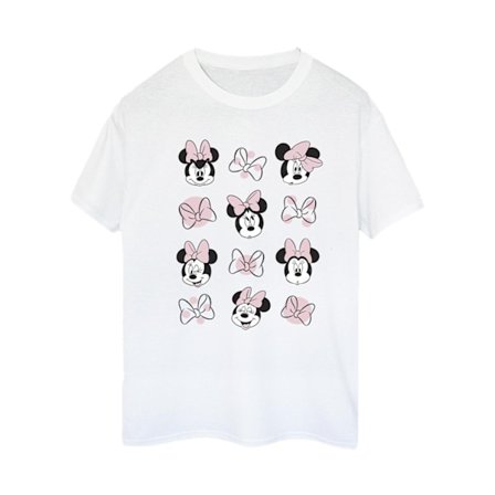 Disney Dam/Kvinnor Minnie Mouse Flera Bomull Boyfriend T-S