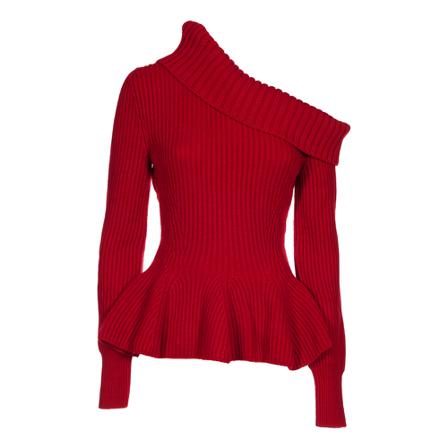 Alexander McQueen Trui , Rood , Dames , Maat: S