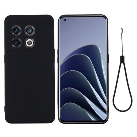 Matta nestesilikoninen kuori OnePlus 10 Pro - Musta Black