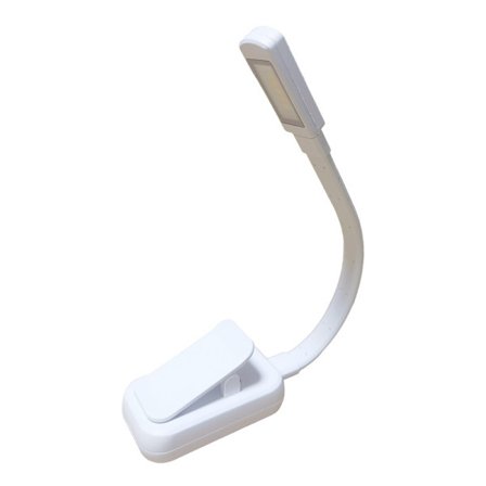 Kannettava LED-kiinnityslamppu – Ladattava lukuvalo silmille ystävällisellä valolla pitkään lukemiseen